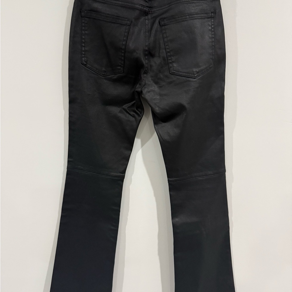 Banana republic, size 0, black coated, bootcut jeans/pants